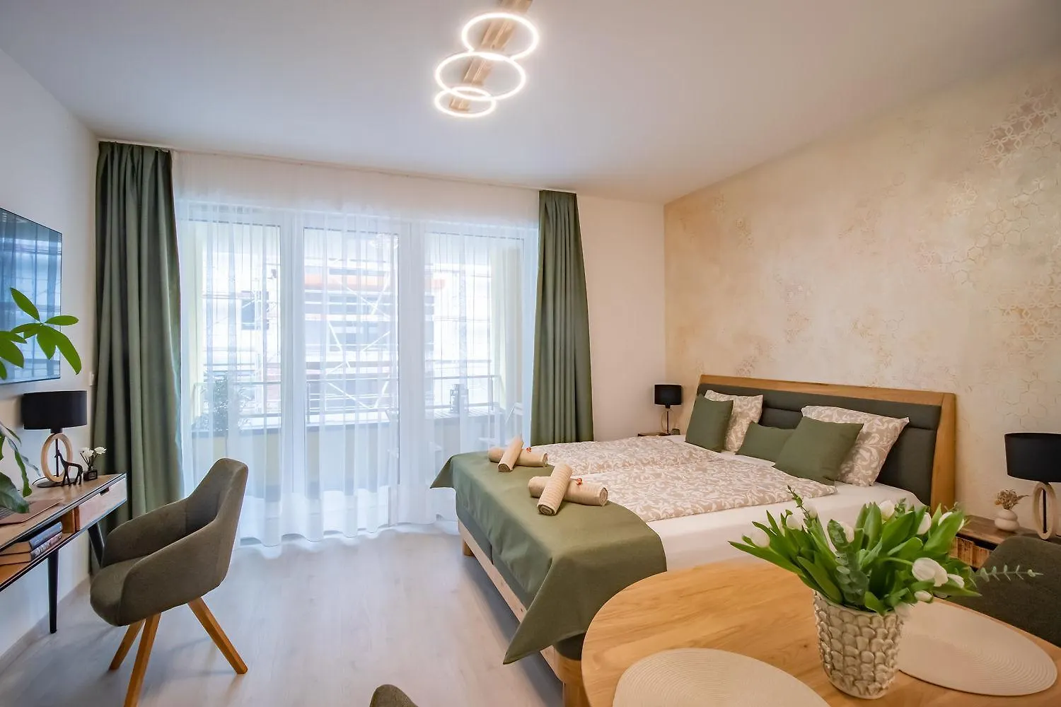 Daire Japandi Studio Apartment, Free Parking Budapeşte